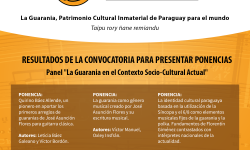 Resultados de la convocatoria para presentar ponencias en el 2°. Simposio de la Música en el Paraguay imagen