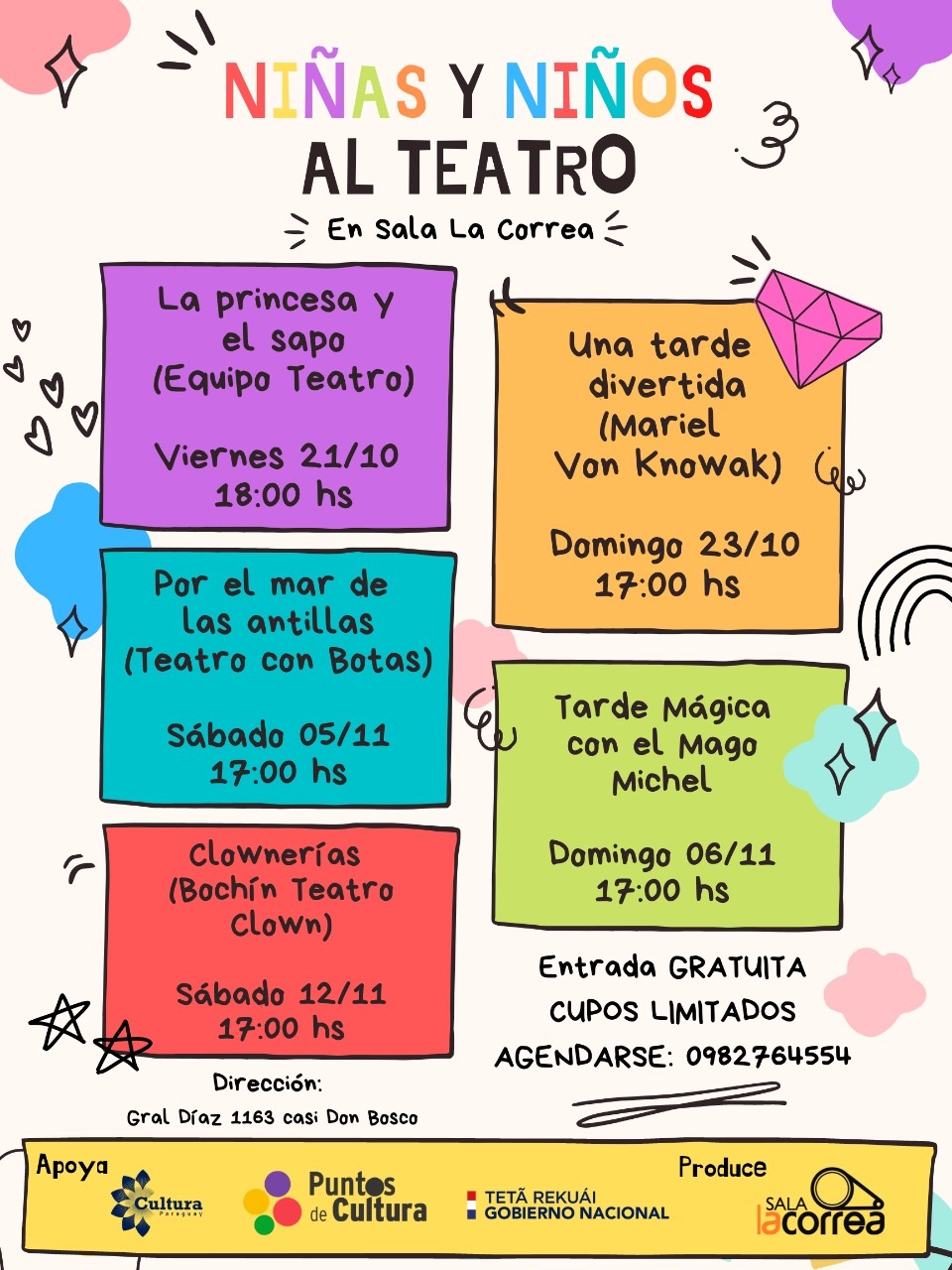 Puntos de Cultura: “La Correa” presenta ciclo de teatro gratuito para niños imagen