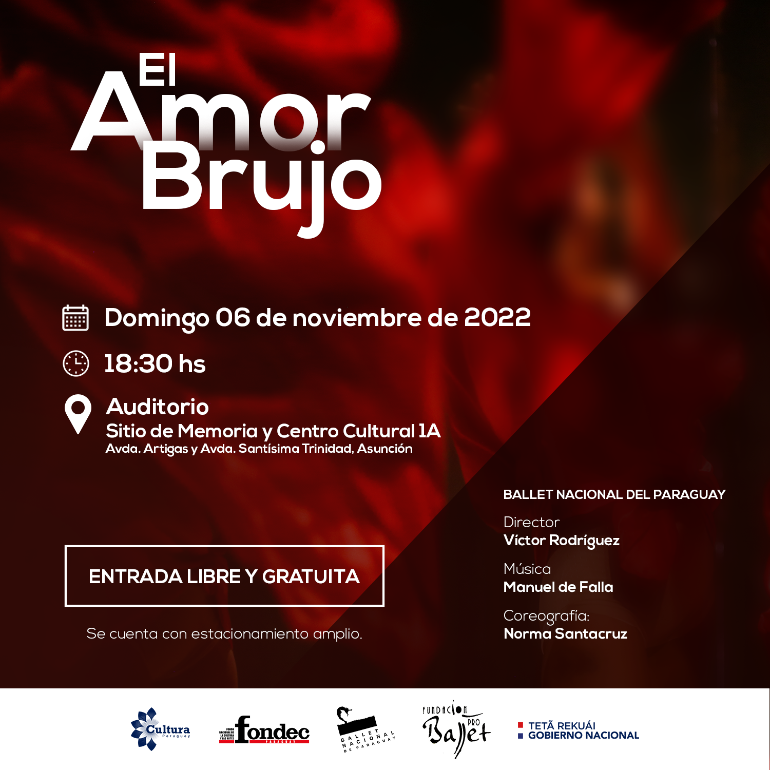 El Ballet Nacional del Paraguay sube a escena con la obra “El Amor Brujo” imagen