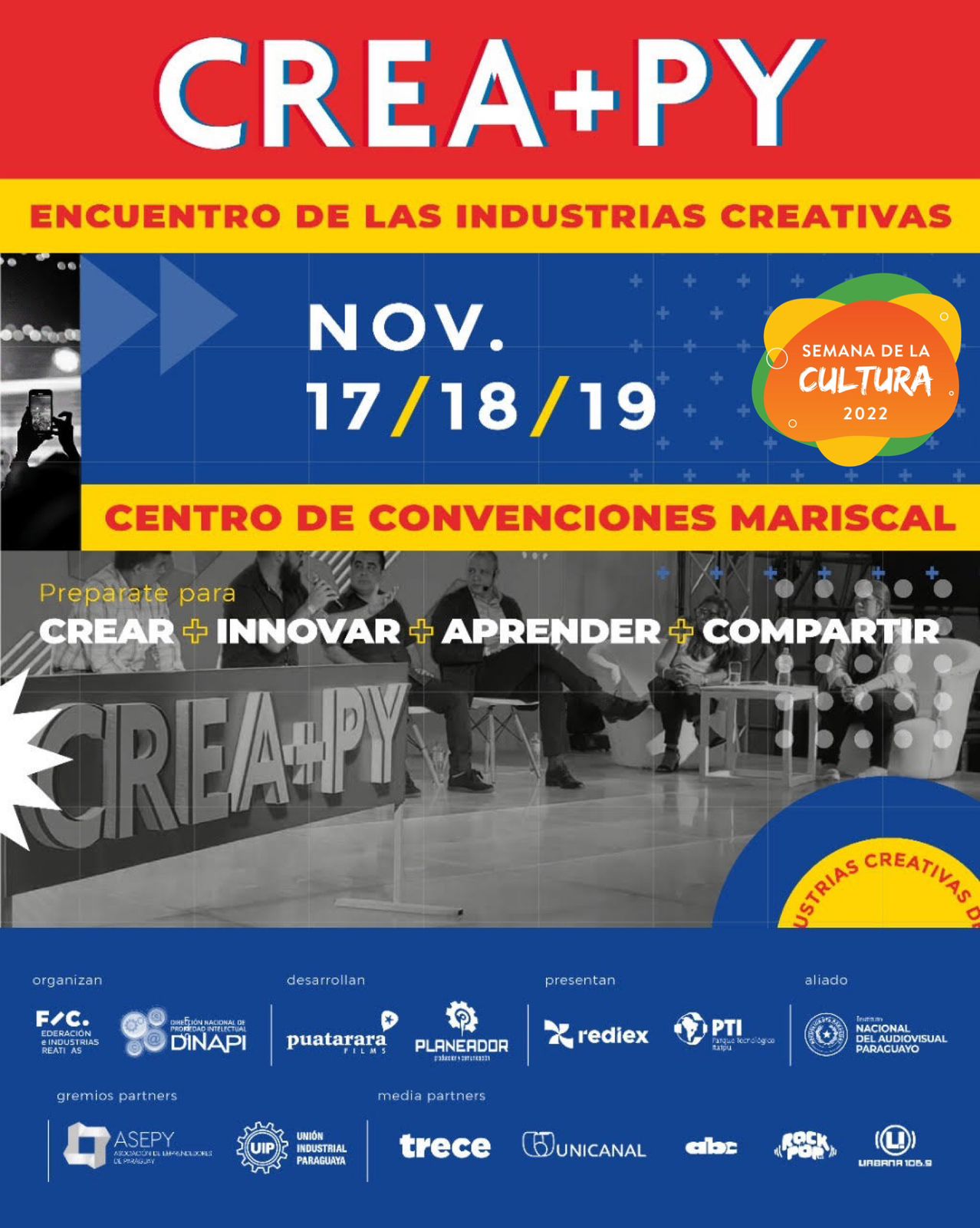 Encuentro de Industrias Creativas del Paraguay se suma a la Semana de la Cultura 2022 imagen