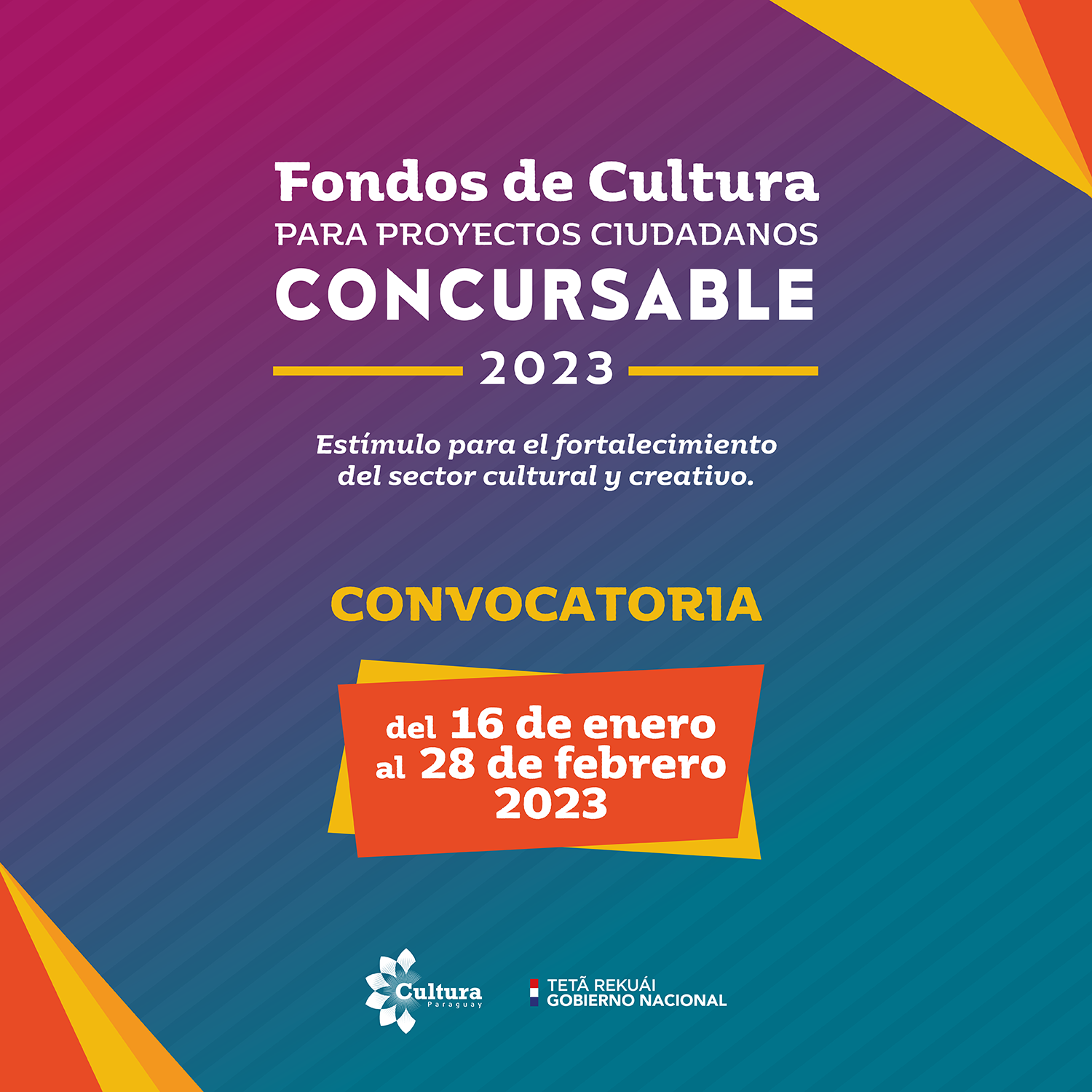 Cultura habilita convocatoria 2023 para apoyo a proyectos culturales en tres líneas de ayuda imagen