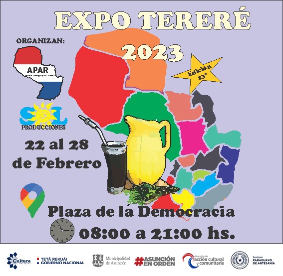 “Expo Tereré” se desarrolla en el centro de Asuncion imagen