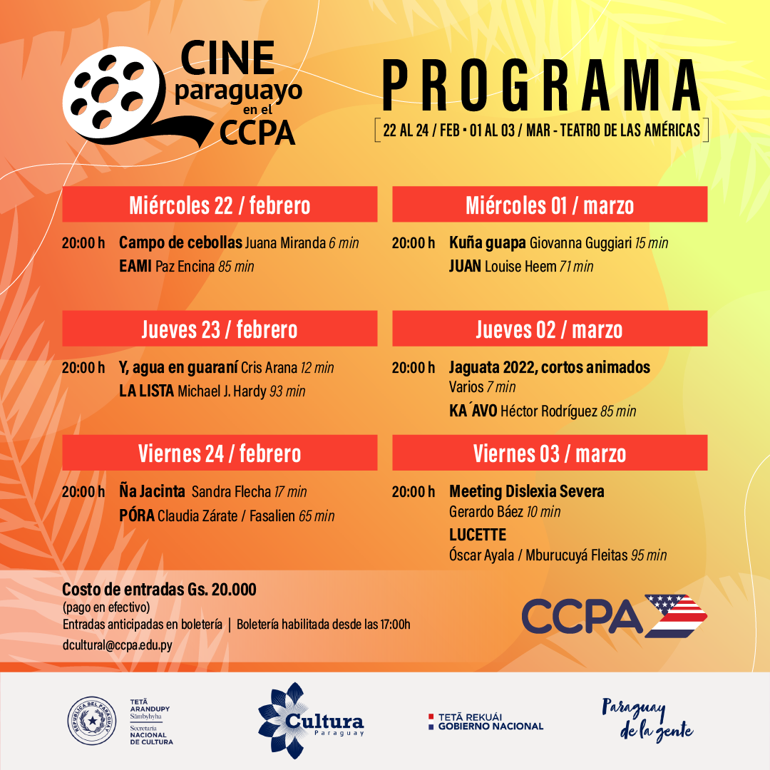 Películas paraguayas recientemente estrenadas forman parte del 8vo. Ciclo de Cine Paraguayo en el CCPA imagen