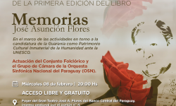 Presentan “Memorias. José Asunción Flores”, un aporte del genio musical creador de la Guarania, genuino género musical del Paraguay imagen