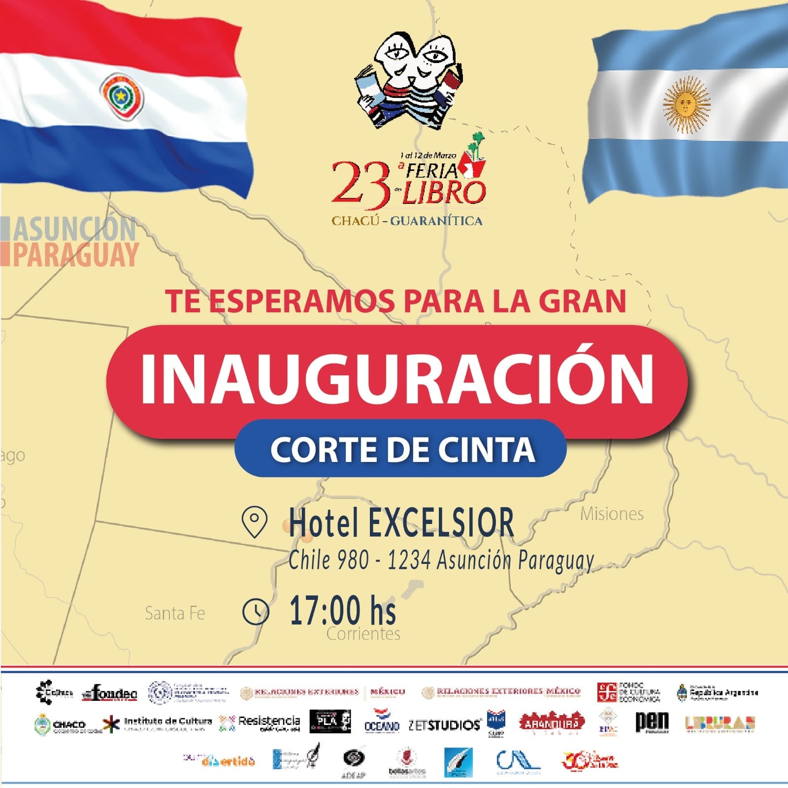 Hoy inicia la 23° edición de la Feria del Libro Chacú-Guaranítica imagen