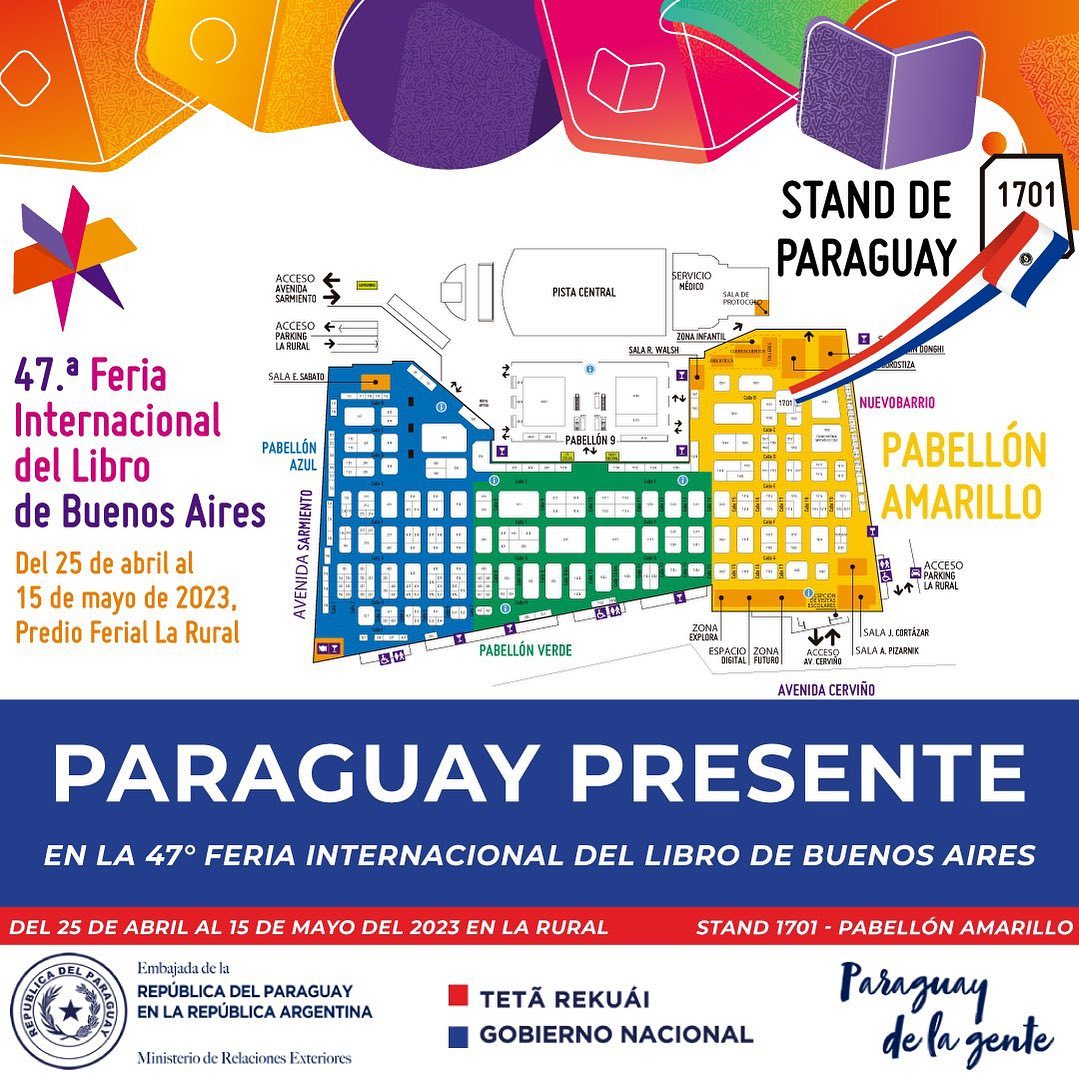 Paraguay presente en la 47° Feria del Libro de Buenos Aires imagen