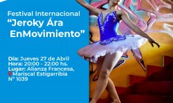 Conmemorarán el Día Internacional de la Danza con el “Jeroky Ára 2023” imagen