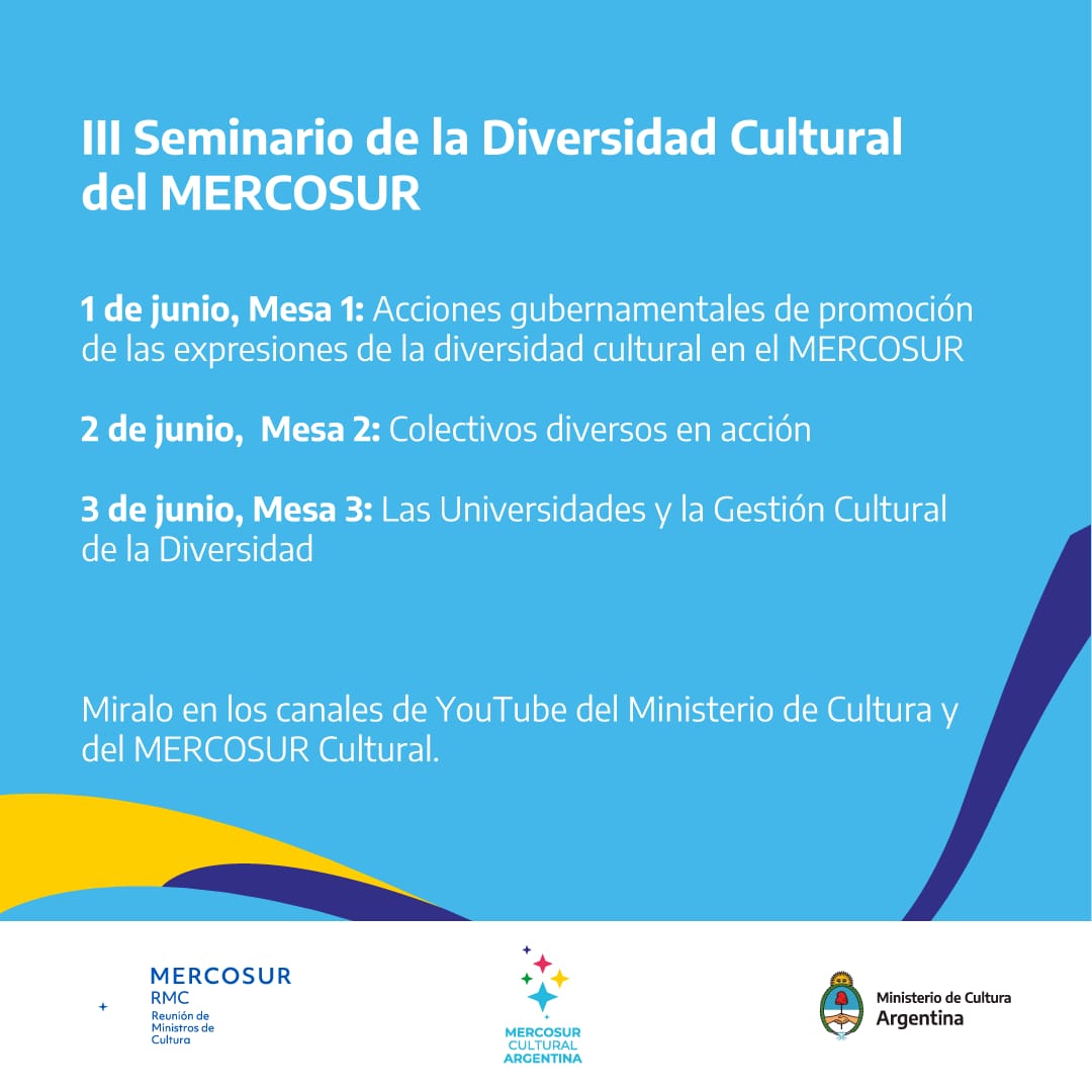 Paraguay participará del III Seminario de la Diversidad Cultural del MERCOSUR imagen
