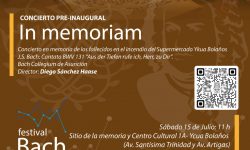 Festival Bach Sudamericano ofrece su concierto pre-inaugural conmemorando a los fallecidos en el incendio del Ycuá Bolaños imagen