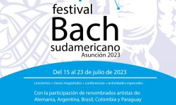 Con Festival Bach Sudamericano, la Sociedad Bach del Paraguay conmemorará sus 15 años de actividad en Paraguay imagen