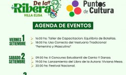 Puntos de Cultura: este viernes inicia el proyecto “Fin de Semana Cultural de la Ribera Villa Elisa 2023” imagen