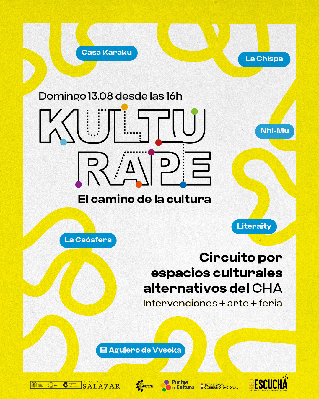 Kultu Rape, el camino de la cultura invita a recorrer espacios culturales gratuitamente imagen