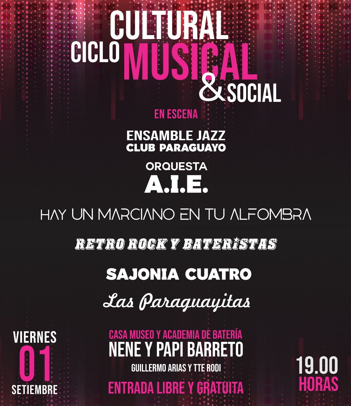 Fondos de Cultura: hoy llega la segunda edición del “Circuito del Jazz Club Paraguayo” imagen