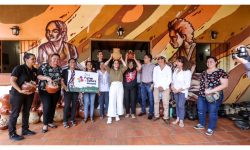 Ministra de Cultura visitó el Centro Cultural Comunitario de Itá – Kambuchi Apo y entregó cartelería del programa Puntos de Cultura imagen