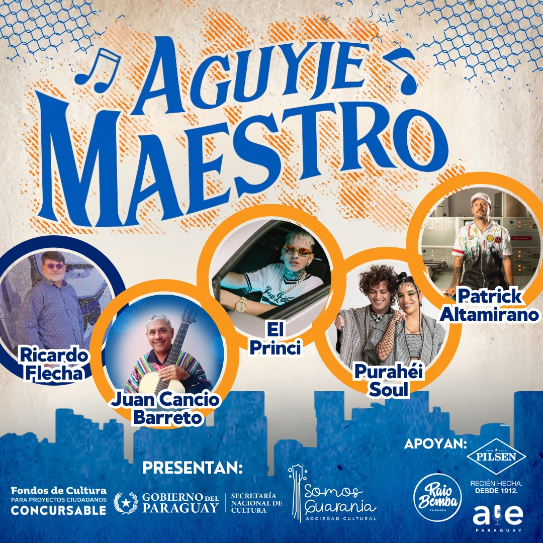 Disco “Aguyje Maestro”, rinde tributo a la emblemática obra  del maestro José Asunción Flores imagen