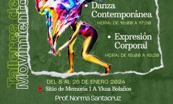 Secretaría Nacional de Cultura da apertura a  Talleres de Danza Contemporánea GRATUITOS imagen