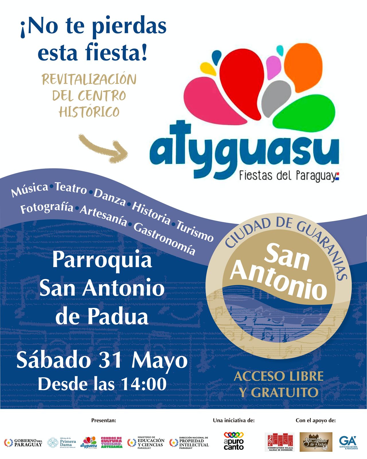 San Antonio celebra los 100 años de la Guarania imagen