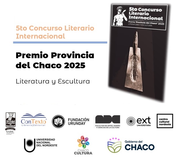 Abren convocatoria a Concurso Literario Internacional Premio Provincia del Chaco imagen