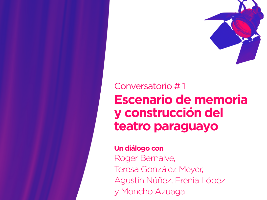 Cultura invita al conversatorio sobre memoria y construcción del teatro paraguayo imagen