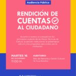 La Secretaría Nacional de Cultura invita a la Rendición de Cuentas 2025 en el marco del Consejo Nacional de Cultura